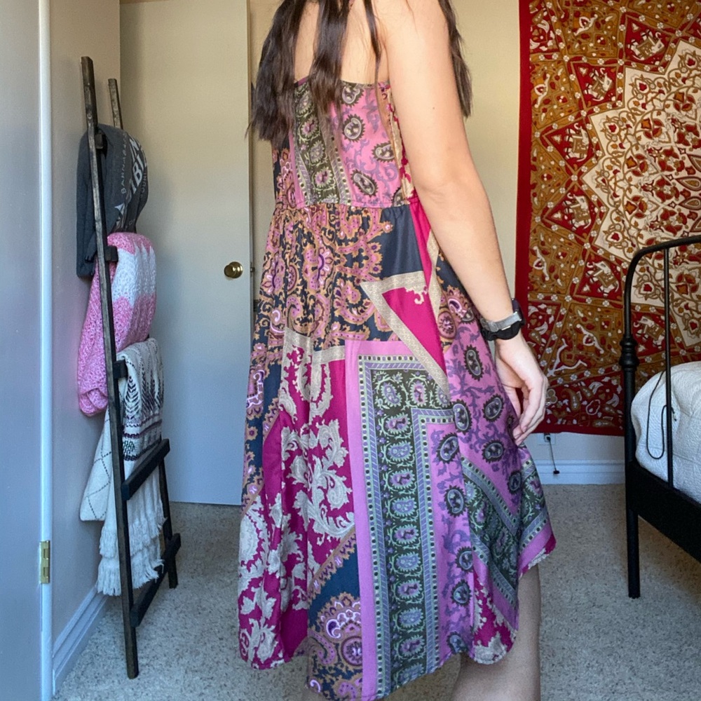Multi Pattern Dress - Picture 3 of 4
